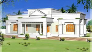 Single Storey Home Plans Single Storey Kerala House Model with Kerala House Plans