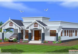 Single Story Brick House Plans Kerala Single Story House Plans Single Story Brick House