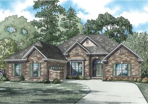 Single Story Brick House Plans Palladio Single Story Home Plan 055d 0171 House Plans