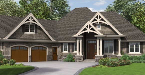 Single Story Craftsman Home Plans the Ripley Single Story Craftsman House Plan with tons Of