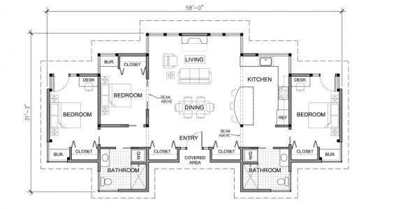 Single Story Home Floor Plans 3 Bedroom House Plans One Story Marceladick Com