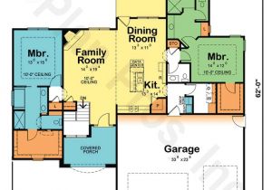 Single Story Home Plans with Two Master Suites House Plans with Two Master Suites On One Level