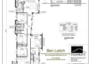 Single Story House Plans for Narrow Lots Narrow Lot House Plans Home Design Ideas