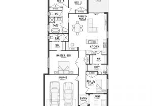 Single Story House Plans for Narrow Lots Single Story House Plans for Narrow Blocks Escortsea