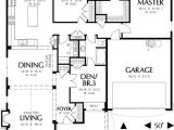 Single Story House Plans with 3 Car Garage Single Story Cottage Plan with Two Car Garage 69117am