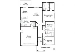 Single Story House Plans without Garage 3 Bedroom 2 Bath House Plans 1 Story No Garage Www