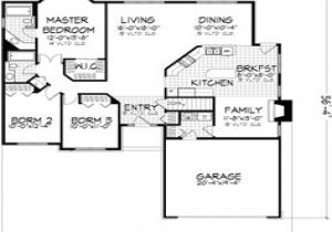 Single Story House Plans without Garage 3 Small House Bedroom 3 Bedroom House Floor Plans with
