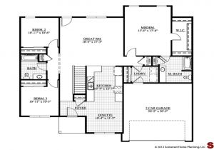 Single Story House Plans without Garage Small Ranch House Plans Ranch House Plans No Garage One