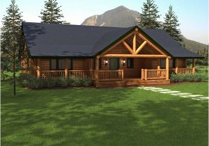 Single Story Log Home Plans Sequoia Log Home Floor Plan Duncanwoods Log Timber Homes