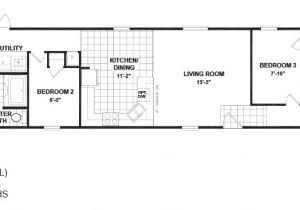 Single Wide Mobile Home Floor Plans 1 Bedroom Bedroom Single Wide Mobile Home Floor Plans Bestofhouse
