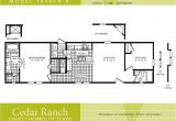 Single Wide Mobile Home Floor Plans 2 Bedroom Cavco Homes Floor Plan 1656cr A 2 Bedroom 1 Bath Single
