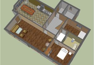 Sketchup Home Plans Google Sketchup 3d Floor Plan Google Sketchup 3d