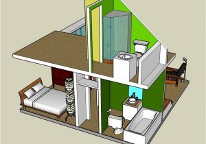Sketchup Home Plans Google Sketchup 3d Tiny House Designs