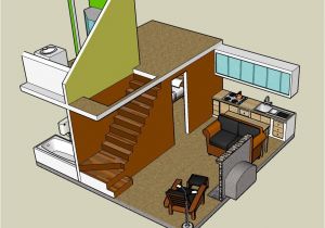 Sketchup Home Plans Google Sketchup 3d Tiny House Designs