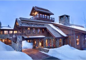 Ski Chalet Home Plans Stone Mountain Chalet with Elevator and Ski Room