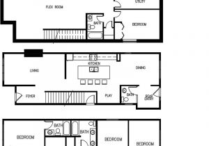 Skinny Home Plans House Plans for Narrow Lots with Detached Garage