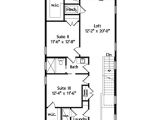 Skinny Home Plans Narrow Lot Mediterranean House Plan 42823mj 2nd Floor