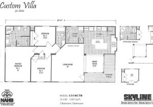 Skyline Homes Floor Plans Custom Villa C518ctb by Skyline Homes