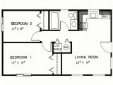 Small 2 Bedroom Home Plans Simple Two Bedrooms House Plans for Small Home Modern