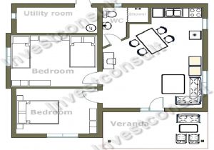 Small 2 Bedroom Home Plans Small Two Bedroom House Floor Plans Small Two Bedroom