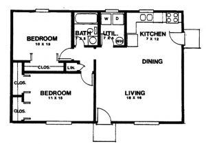 Small 2 Bedroom Home Plans Small Two Bedroom House Plans Homes Floor Plans