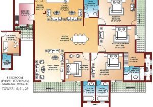 Small 4 Bedroom Home Plan 4 Bedroom Ranch House Plans Small 4 Bedroom House Plans