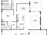 Small 4 Bedroom Home Plan Bedroom Bath House Plans Under Square Feet with Small 4