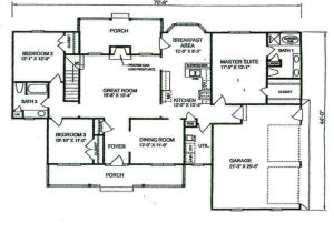 Small 4 Bedroom Home Plan Bedroom Bathroom House Floor Plans Need to Know when