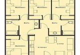 Small 4 Bedroom Home Plan Small 4 Bedroom House Plans Contemporary Exclusive Big