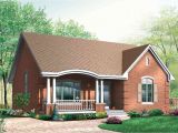 Small Brick Home Plans Popular Brick House Plan with Alternates 21275dr