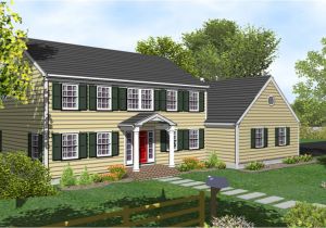 Small Colonial Home Plans 2 Story Colonial House Plans Two Story Colonial House with