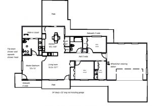 Small Handicap Accessible Home Plans 3 Bedroom Wheelchair Accessible House Plans Universal