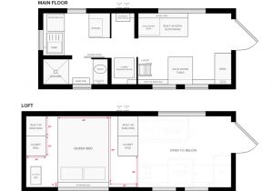 Small Home Floor Plans Free Tiny House On Wheels Floor Plans Blueprint for Construction