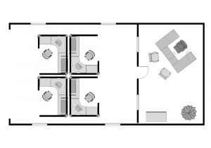 Small Home Office Floor Plans Small Office Cubicle Floor Plan Example
