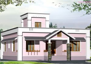 Small Home Plan Design 1000 Sq Feet Small Budget Villa Plan Kerala Home Design
