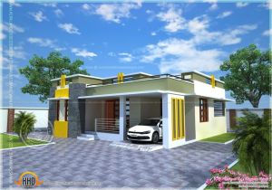 Small Home Plans In Kerala Style Home Design House Plan Of A Small Modern Villa Kerala
