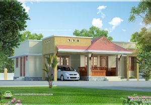 Small Home Plans In Kerala Style Small Kerala Style Beautiful House Rendering Kerala Home