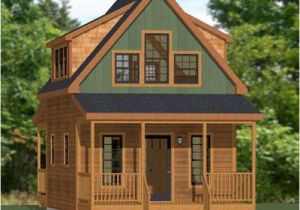 Small House Plans 16×20 16×20 Tiny House 574 Sq Ft Pdf Floor Plan Model
