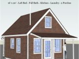 Small House Plans 16×20 the Pioneer 39 S Cabin 16×20 Tiny House Plans Tiny House