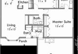 Small House Plans with 2 Car Garage Small House Plans 2 Bedroom House Plans One Story House