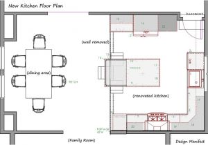 Small House Plans with Large Kitchens Havertown Kitchen Floor Plan Design Manifest House Plans