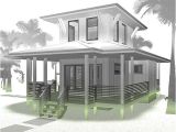 Small House Plans with Loft and Wrap Around Porch Plan 62575dj Beach Lover 39 S Dream Tiny House Plan 2nd