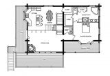 Small Log Home Floor Plans Small Log Cabin Floor Plans Houses Flooring Picture Ideas