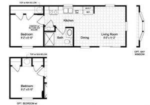 Small Manufactured Homes Floor Plans Small Mobile Home Floor Plans