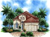 Small Mediterranean Home Plan Mediterranean Style Plans with Pool