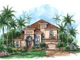 Small Mediterranean Style Home Plans Two Story Mediterranean House Plan 66010we