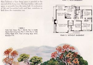 Small Mid Century Modern Home Plans Mid Century Modern Small House Architecture 1952