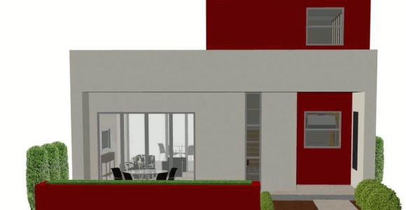 Small Modern Home Plan Contemporary Small House Plan 61custom Contemporary