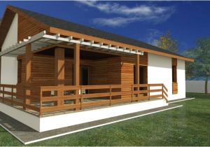 Small Patio Home Plan Proiecte De Case Mici Cu Terasa Acoperita Case Practice