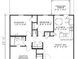Small Ranch Homes Floor Plans ashley Manor Small Ranch Home Plan 055d 0013 House Plans